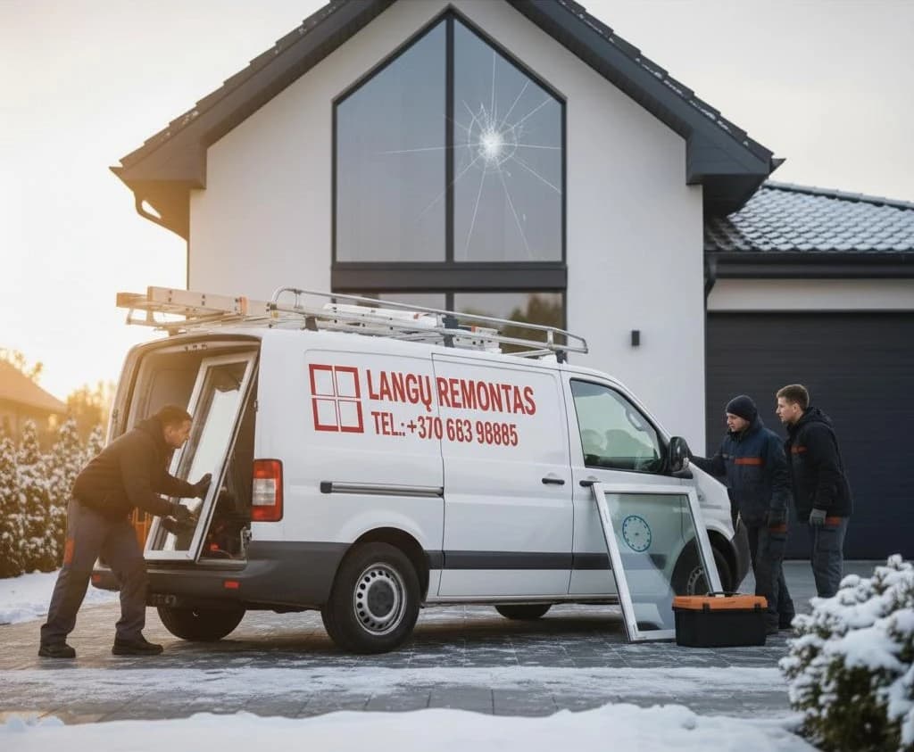 Skubaus langų atidarymo paslauga